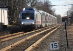 NJT 4540 approaching the station.